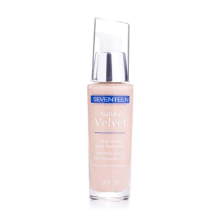 Тональный крем Seventeen Natural Velvet с дозатором тон 5, 35 мл