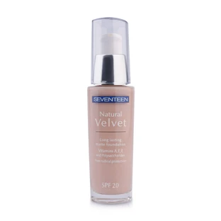 Тональный крем Seventeen Natural Velvet с дозатором тон 6, 35 мл