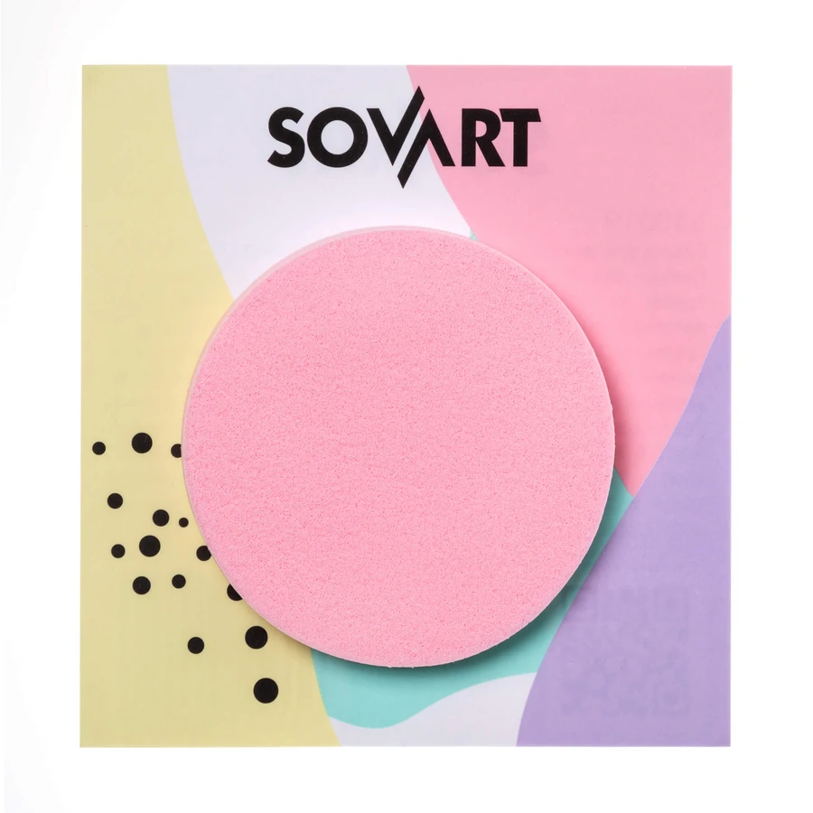 Спонж для макияжа Sovart, цветной: цены и характеристики