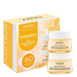 Набор Vichy Неовадиол: дневной антивозрастной крем, 50 мл + ночной антивозрастной крем, 50 мл