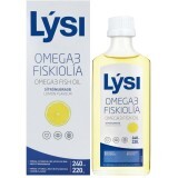 Омега-3 Lysi Жирні кислоти EPA/DHA, у рідині зі смаком лимона, 240 мл