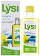 Омега-3 Lysi Рыбий жир из печени трески с витаминами A, D, E, со вкусом лимона и мяты, 240 мл