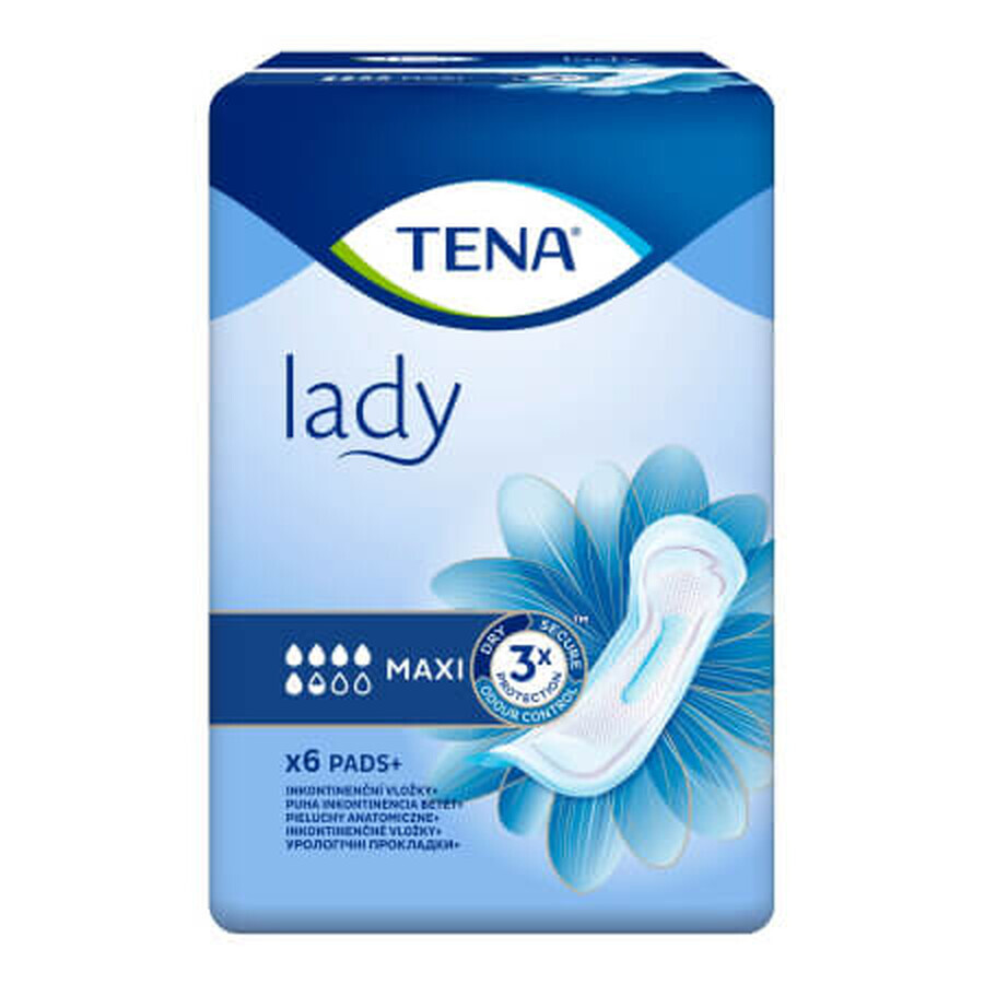 Урологические прокладки Tena Lady Maxi 6 шт.: цены и характеристики
