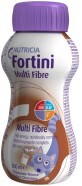 Энтеральное питание Нутриция Фортини с пищевыми волокнами со вкусом шоколада, 200 мл. Продукт для специальных медицинских целей для детей от 1 года и взрослых