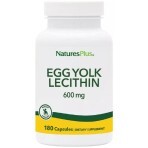 Лецитин із Яєчного Жовтка 600 мг, Natures Plus, 180 капсул: ціни та характеристики