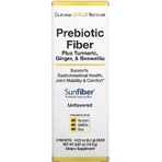 Пребіотична клітковина з куркумою імбиром та босвеллією, Prebiotic Fiber Plus Turmeric Ginger & Boswellia, California Gold Nutrition, 3 стика по 6,3 г: ціни та характеристики