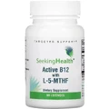 Вітамін B12 з L-5-MTHF, смак вишні, Active B12 With L-5-MTHF, Seeking Health, 60 жувальних таблеток