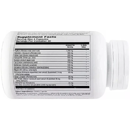Полная очистка организма, Total Cleanse Multisystem, Solaray, 120 капсул: цены и характеристики