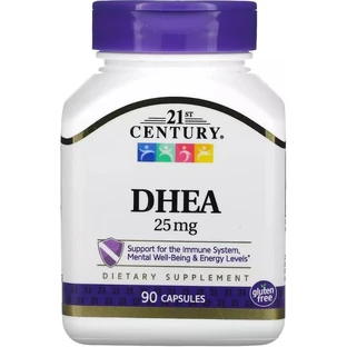 Дегідроепіандростерон, 25 мг, DHEA, 21st Century, 90 капсул
