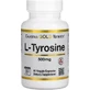 L-Тирозин 500 мг, L-Tyrosine, California Gold Nutrition, 60 вегетарианских капсул