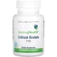 Літій Оротат, 5 мг, Lithium Orotate, Seeking Health, 100 вегетаріанських капсул