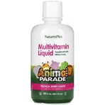 Рідкі Дитячі Мультивітаміни, Тропічний смак, Animal Parade Gold, Natures Plus, 887 мл: ціни та характеристики