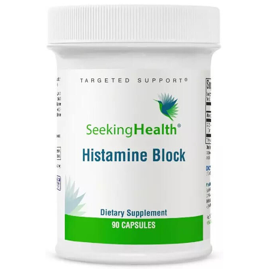 Блокатор гистамина, Histamine Block, Seeking Health, 90 капсул: цены и характеристики