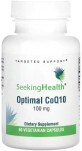 Коэнзим Q10, 100 мг, Optimal CoQ10, Seeking Health, 60 вегетарианских капсул