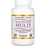 Мультивітаміни для вагітних, Prenatal MultiVitamin, California Gold Nutrition, 60 желатинових капсул: ціни та характеристики