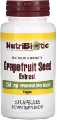 Экстракт семян грейпфрута, 250 мг, Grapefruit Seed Extract, NutriBiotic, 60 капсул