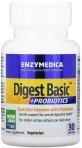 Ферменти з пробіотиками, Digest Basic + Probiotics, Enzymedica, 30 капсул