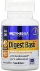 Пищеварительные Ферменты (Формула Энзимов), Digest Basic, Enzymedica, 30 капсул
