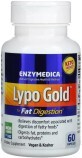 Ферменти для засвоєння жирів, Lypo Gold, For Fat Digestion, Enzymedica, 60 капсул