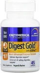 Пищеварительные ферменты, Digest Gold с ATPro, Enzymedica, 45 капсул