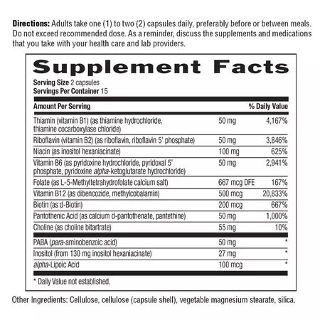 Коэнзим В-Комплекса, Coenzyme B-Complex, Country Life, 30 вегетарианских капсул: цены и характеристики