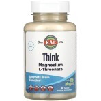 Магній L-Треонат, Think Magnesium L-Threonate, KAL, 60 таблеток: ціни та характеристики