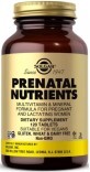 Мультивітаміни для Вагітних, Prenatal Nutrients, Solgar, 120 таблеток
