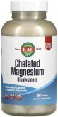 Магний хелатный бисглицинат, Chelated Magnesium Bisglycinate, KAL, 180 таблеток