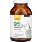 Комплекс для Зростання та Зміцнення Волосся, 5000 мкг, Maxi-Hair Plus, Country Life, 240 вегетаріанських капсул: ціни та характеристики