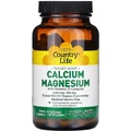 Кальций, Магний и Витамин D, Calcium Magnesium with Vitamin D, Country Life, 120 вегетарианских капсул