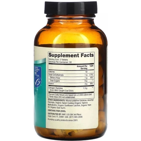 Морський колаген з дикої риби, Wild Caught Marine Collagen, Dr. Mercola, 90 таблеток: ціни та характеристики