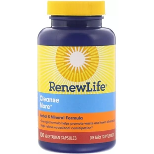 Комплекс Детоксикація (Засіб від Запору), Cleanse More, Renew Life, 100 вегетаріанських капсул