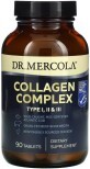 Комплекс коллагена, 1, 2 и 3 типа, Collagen Complex, Type I, II &amp; III, Dr. Mercola, 90 таблеток