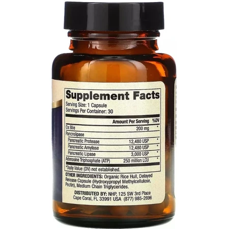 Ферменти жовчного міхура, Gallbladder Enzymes, Dr. Mercola, 30 капсул: ціни та характеристики