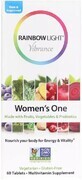 Полівітаміни для жінок, Women&#39;s One Vibrance, Rainbow Light, 60 таблеток