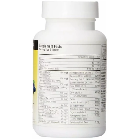Растительная Антиоксидантная защита, Berry Oxidants, Source Naturals, 60 таблеток: цены и характеристики