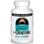 Орнітин, 667 мг, L-Ornithine, Source Naturals, 50 капсул: ціни та характеристики