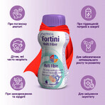 Энтеральное питание Нутриция Фортини с пищевыми волокнами с нейтральным вкусом, 200 мл. Продукт для специальных медицинских целей для детей от 1 года и взрослых: цены и характеристики