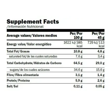 Протеиновый батончик Sport Power Energy With Caffeine-Blood Orange - 45gx20шт: цены и характеристики