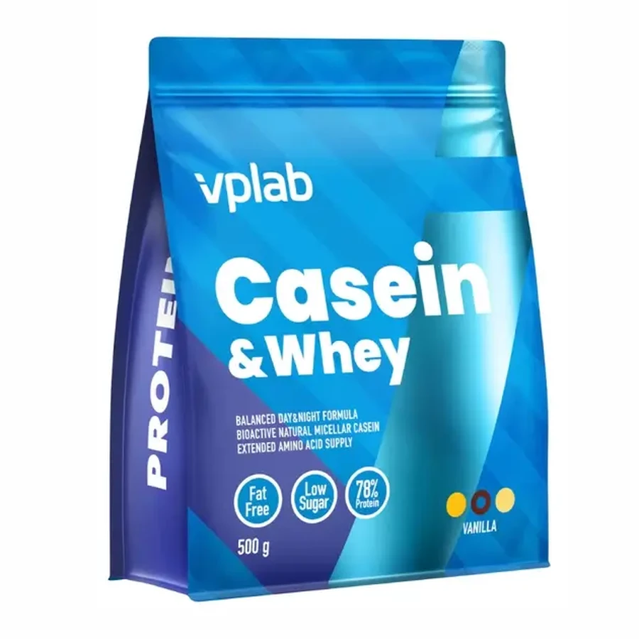 Казеин протеин Casein & Whey Vanilla - 500g: цены и характеристики