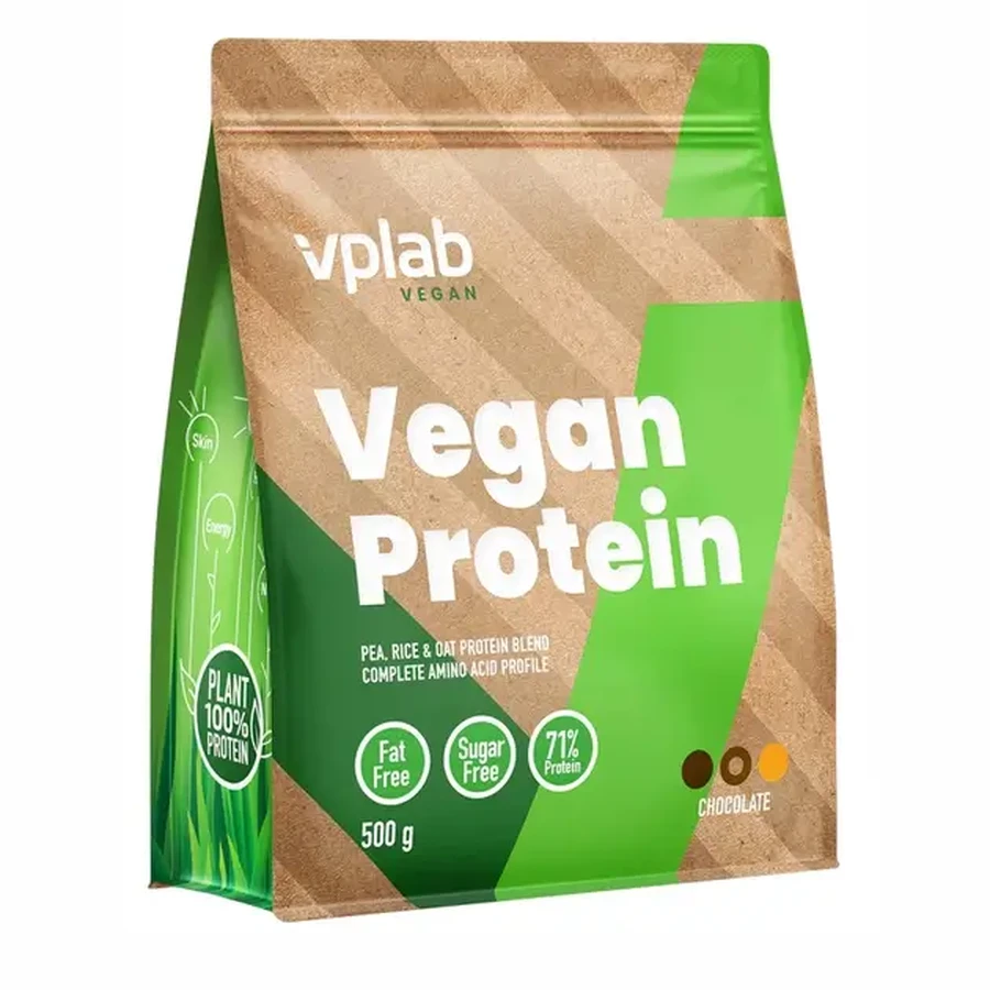 Веганский протеин Vegan Protein Chocolate - 500g: цены и характеристики