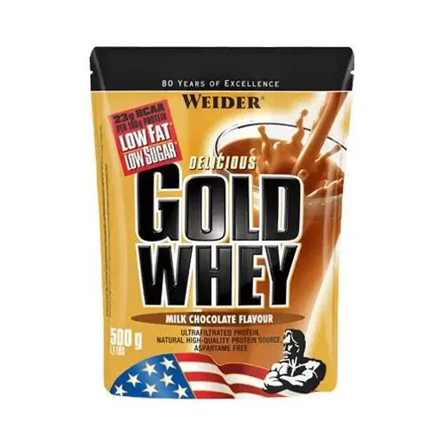 Протеїн Gold Whey Milk chocolate 500 г : ціни та характеристики
