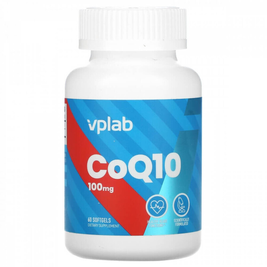 Коэнзим VPLab CoQ10 100 мг, 60 капсул: цены и характеристики