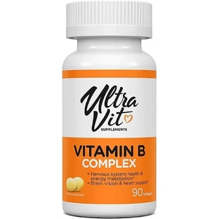 Вітамін В комплекс VPLab UltraVit Vitamin B Complex, 90 капсул