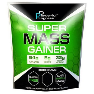 Гейнер Super Mass Gainer, Hazelnut, 4000 г