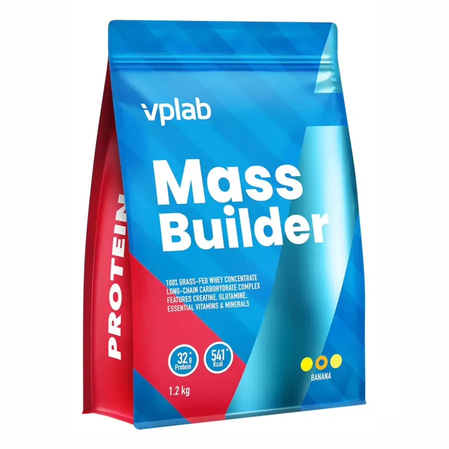 Протеин Mass Builder Banana - 1200г: цены и характеристики