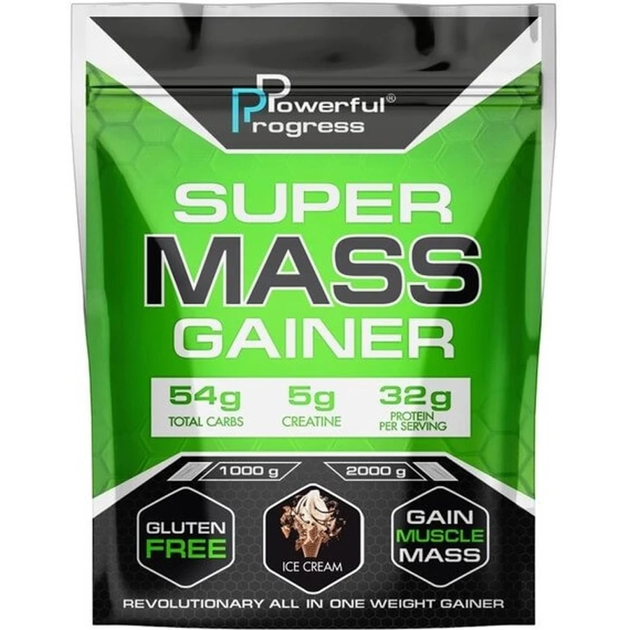 Гейнер Super Mass Gainer, Ice creame, 1000 г: цены и характеристики