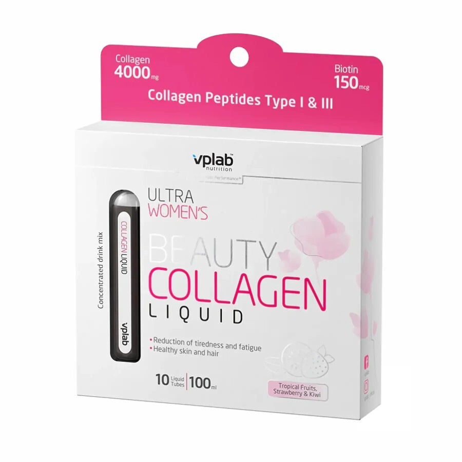 Рідкий Концентрований Колаген Beauty Liquid Collagen - 10x10мл: ціни та характеристики