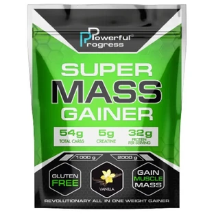 Гейнер Super Mass Gainer, Vanilla, 1000 г