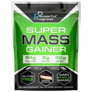 Гейнер Super Mass Gainer, Blueberry Cheesecake, 1000 г